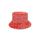 Trendy Bucket Hat for Women Men, Sun Visors Fisherman Caps, Red