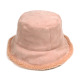 Trendy Winter Bucket Hats, Fisherman Style Thermal Caps #Khaki, 10 PC