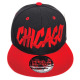 Embroidery City Design Hats, Custom Embroidered Snapback Caps, #CD04 CHICAGO, 1 DZ