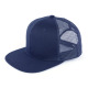 One Color Plain Mesh Snapback Hat, Premium Classic Trucker Caps, Navy Blue, 1 DZ