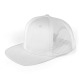 One Color Plain Mesh Snapback Hat, Premium Classic Trucker Caps, White, 1 DZ