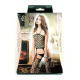 Women's Sexy black Lace Bodystockings Lingerie for Romantic Date Wearing