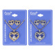 Premium Jewelry Set, Heart Design Earrings and Necklace #03, 1 Set