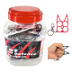 Cat Self Defense Keychains, Jar, 30 Set