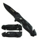 3.5 INCH Black Blade | 4.5 INCH Black Handle Design. Max Force Folding Pocket knives.