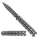 Max Force Folding Pocket knives, Maxforce Knife, silver butterfly knife