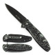 Maxforce Black Skull Design Knife