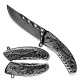 Max Force Folding Pocket knives with dragon pattern design, Maxforce Knife, #H005-BK. 