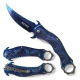 Max Force Folding Pocket knives, Maxforce Knife, #I004-RB, rainbow dragon pattern knife