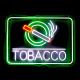 LED TOBACCO Neon Sign for Business, tobacco led neon signs (23.75 x 17 inch)