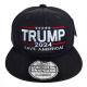 Custom Embroidered Snapback Caps, Customization Trump Design Hats, #TD1, 12 Set