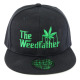 Custom Embroidered Snapback Caps, Customization Weed Design Patch Hats, #WD39, 12 Set