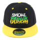 Customization Weed Design Patch Hats smoke weed everyday, #WD40, 1 DZ