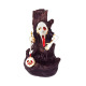 Backflow Clay Incense Burner, Cool Design Aromatherapy Burner #RHY 003, 1 Set (7.67 inch)