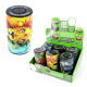 Vacuum Airtight Stash Sealed Jar, #2, Lion Design, 6 set (4.1 x 2.8 inch)