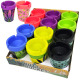 Butt Bucket Ashtray with Weed Designs, 12 Set