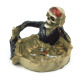 Clay Ashtray (M), Pirate Skull Design Ashtray #XH6066