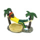 Clay Ashtray (L), Rasta Man Design Ashtray #XH6101