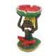 Clay Ashtray (M), Rasta Man Design Ashtray #XH6170