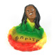 Clay Ashtray (M), Rasta Man Design Ashtray #XH6217