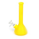 Silicone Beaker Bong Pipe with Glass Bowl, #N022